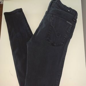 HUDSON Krista Super Skinny Jeans - Black - size26 - No Rips